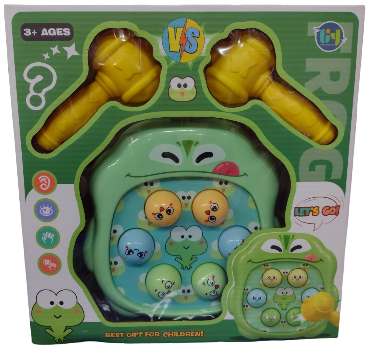 JUEGO RANITA CON MARTILLO
