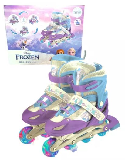 ROLLERS 3EN1 FROZEN CON LUZ