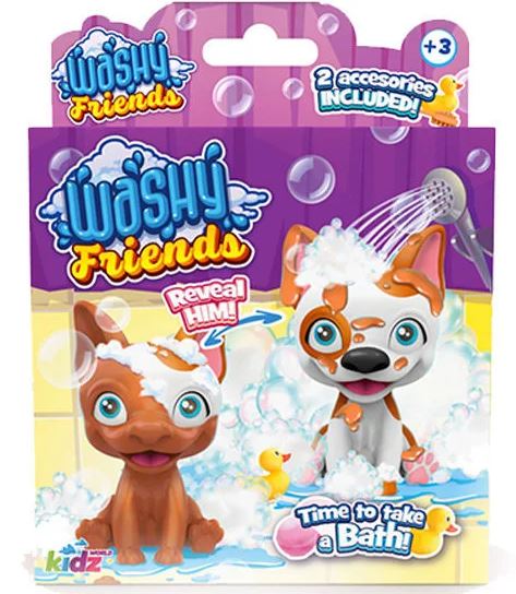 WASHY FRIENDS MASCOTA X1
