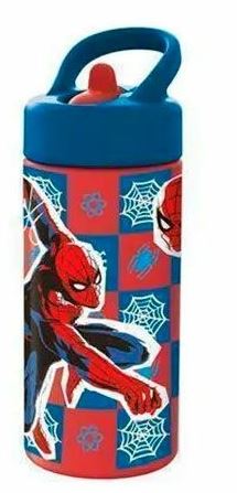 BOTELLA CON PICO 410ML SPIDERMAN