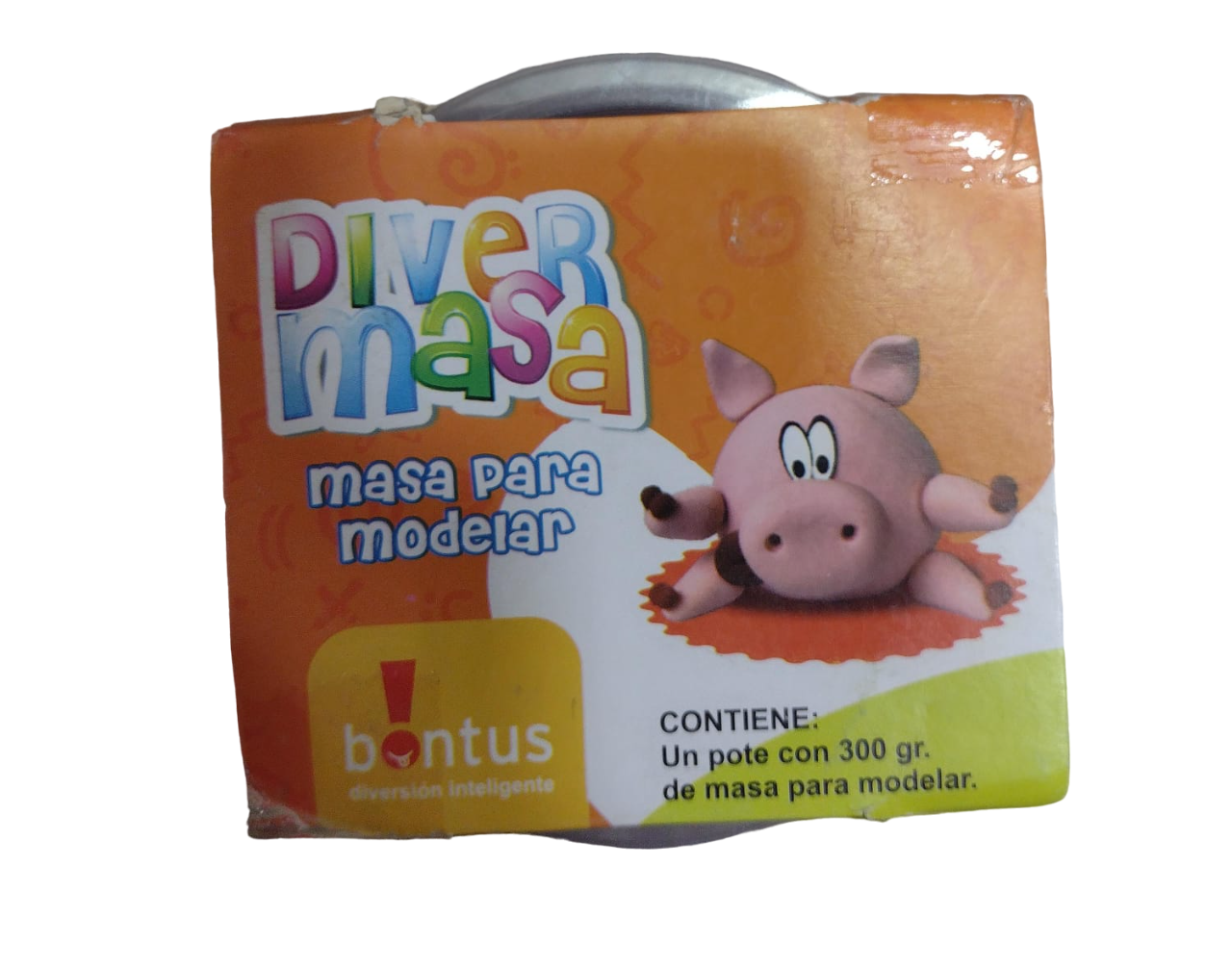 DIVER MASA POTE 300GR ROJO
