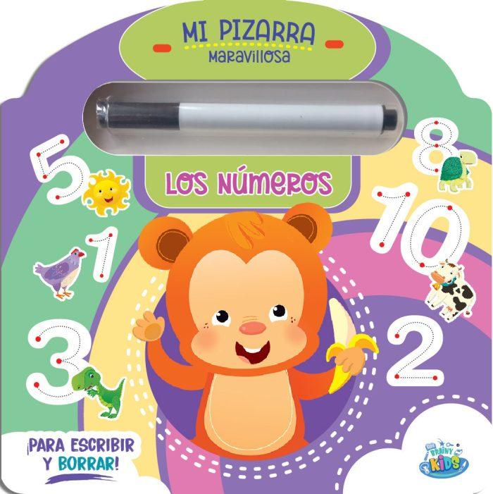 LIBRO PIZARRA CON MARCADOR LOS NUMEROS