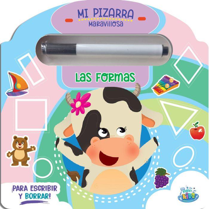 LIBRO PIZARRA CON MARCADOR LAS FORMAS