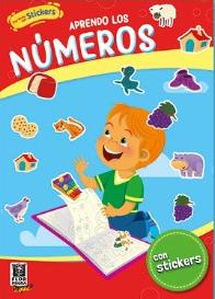 LIBRO CON STICKERS APRENDO LOS NUMEROS