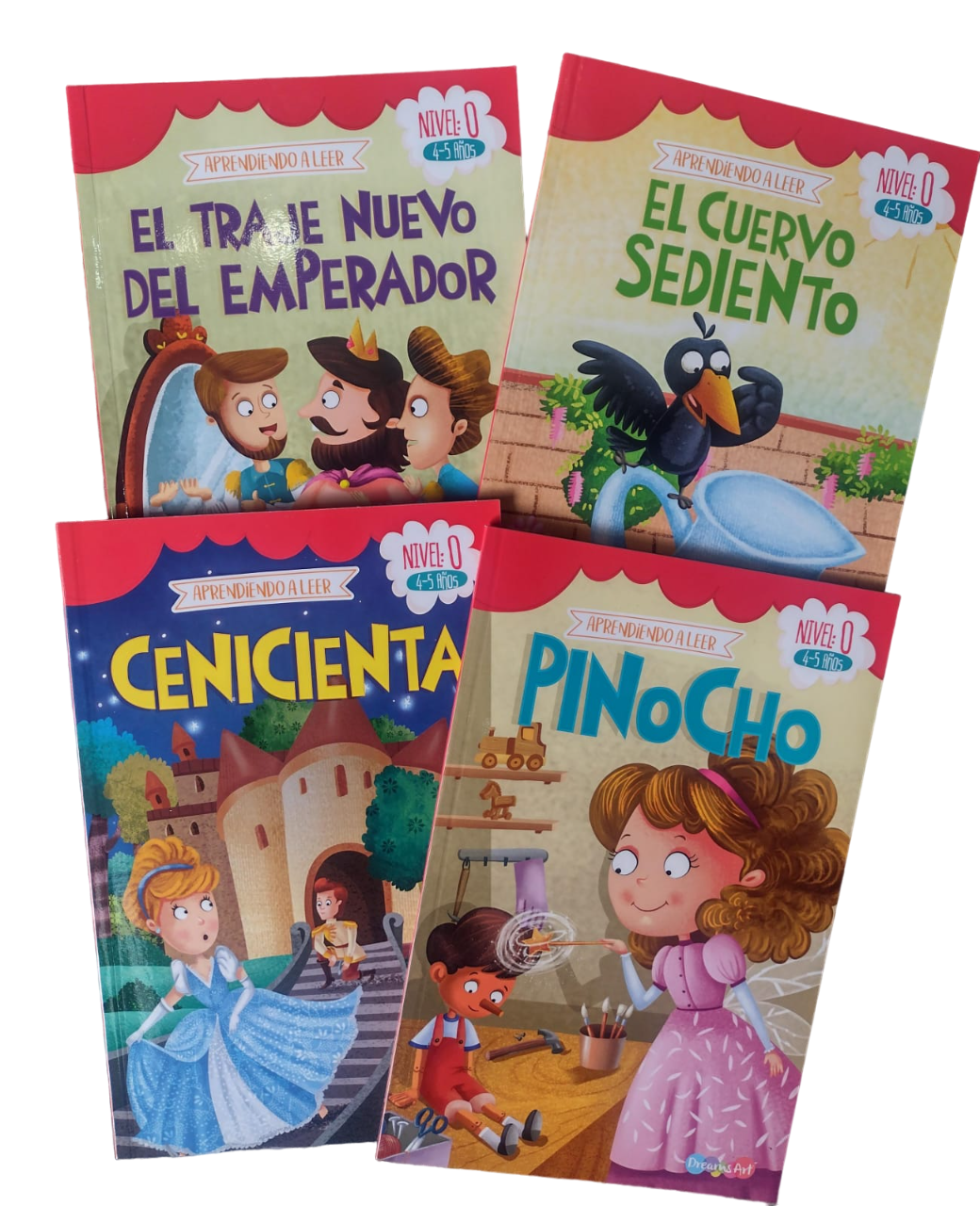 LIBRO APRENDIENDO A LEER NIVEL 0 - 4 MODELOS