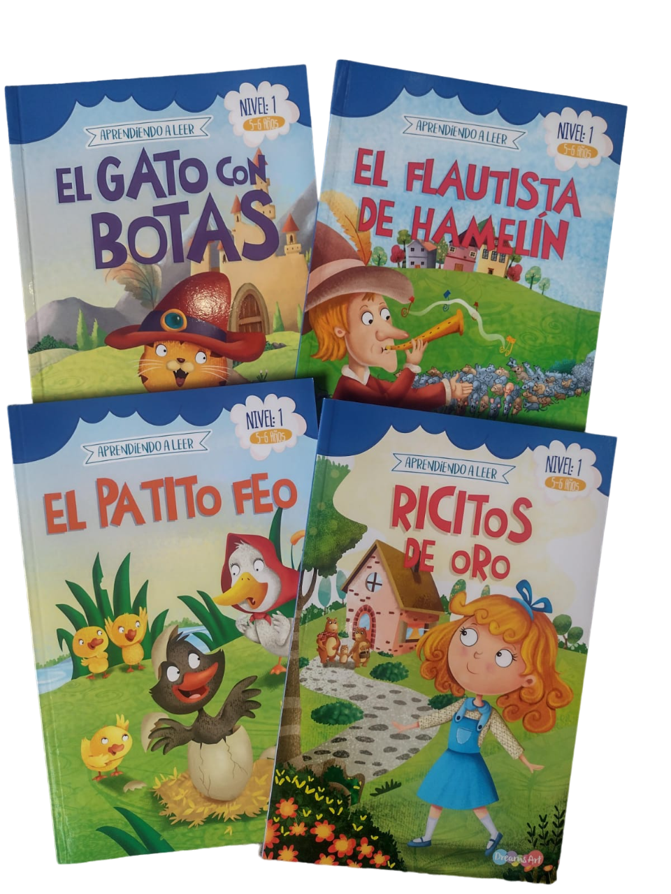 LIBRO APRENDIENDO A LEER NIVEL 1 - 4 MODELOS