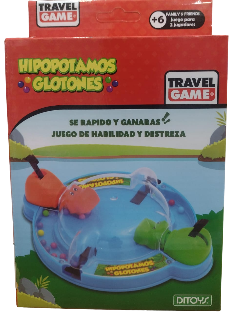 HIPOPOTAMOS GLOTONES TRAVEL GAME