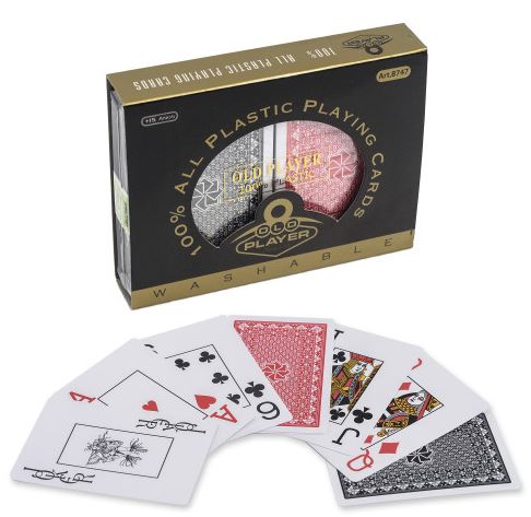 NAIPE POCKER ESTUCHE DOBLE PLASTICA