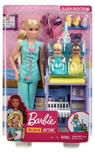BARBIE DOCTORA, MAESTRA, VETERINARIA, DENTISTA