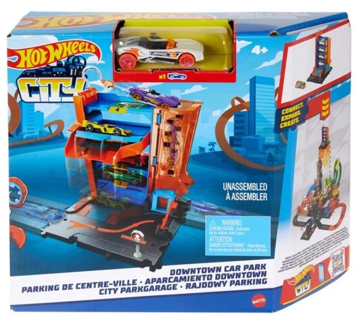 PISTA HOT WHEELS CITY PARK GARAGE
