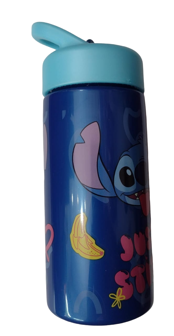 BOTELLA CON PICO 410ML STITCH