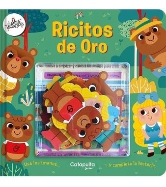 LIBRO CUENTOS MAGNETICOS RICITOS DE ORO