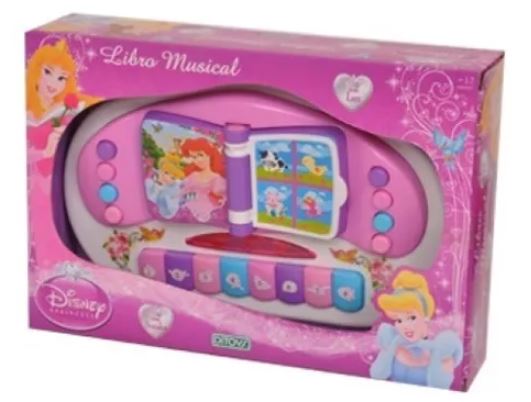 LIBRO MUSICAL PRINCESAS
