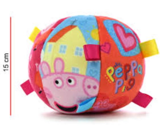 PELOTA PELUCHE PEPPA PIG