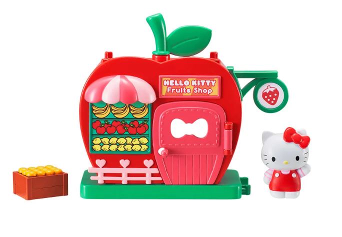 HELLO KITTY SET FRUITS SHOP 17CM