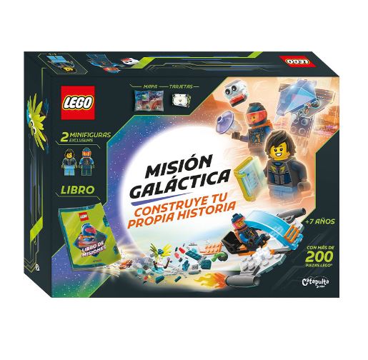 LEGO LIBRO MISION GALACTICA 200 PIEZAS