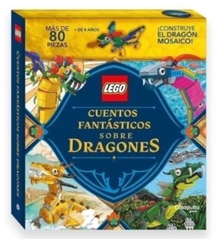 LEGO LIBRO CONSTRUYE EL DRAGON 80 PIEZAS