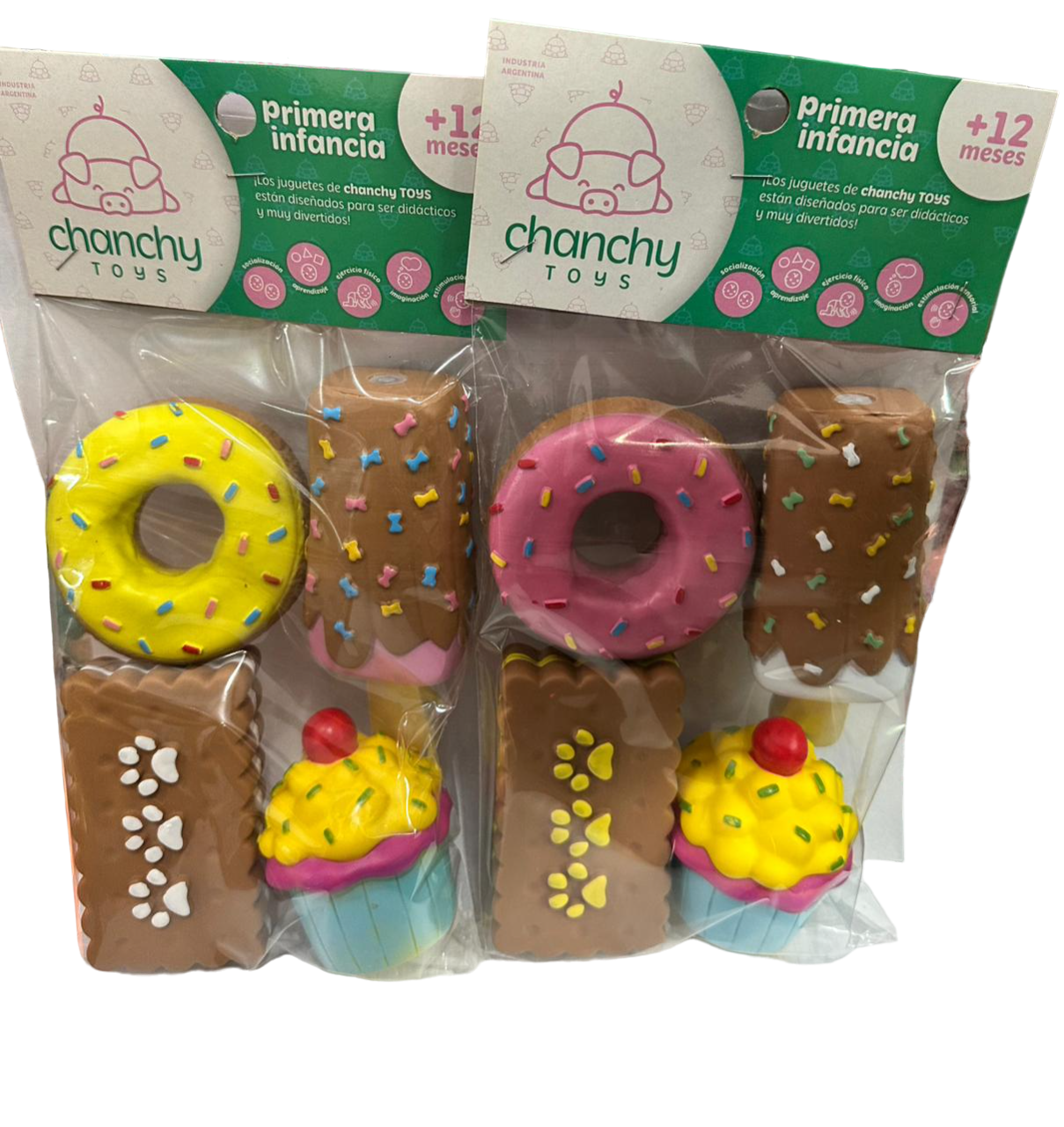 CHIFLE X4 COMIDA DULCE EN BOLSA