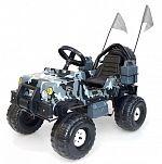 JEEP 4X4 CORROZADO ROSA CON BIDONES