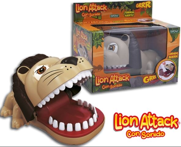 LION ATTACK CON SONIDO