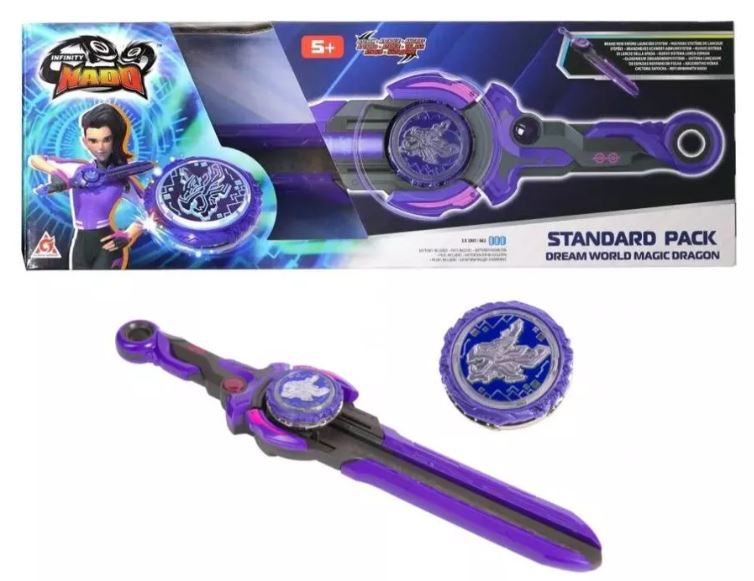 ESPADA LANZADOR DE TROMPO INFINITY NADO - 3 COLORES