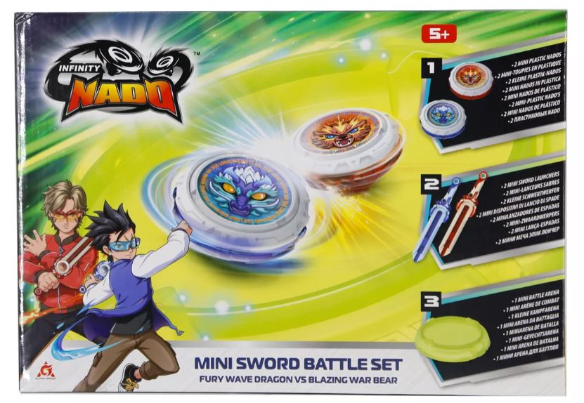 SET BATALLA CON ESPADA LANZADOR INFINITY NADO