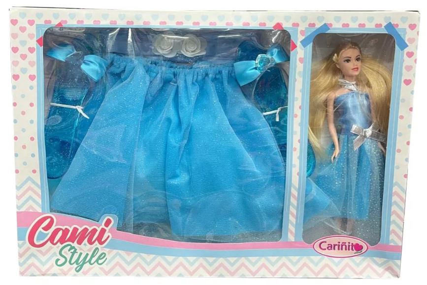 CAMI STYLE MUÑECA CON DISFRAZ NENA - 2 COLORES