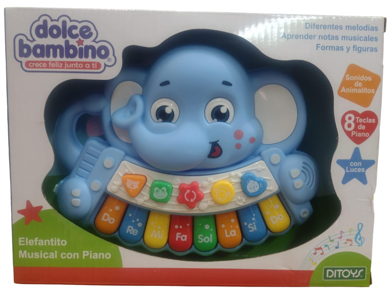 PIANO ELEFANTE DOLCE BAMBINO - 2 COLORES