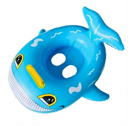 SALVAVIDA INFLABLE BALLENA EN BOLSA