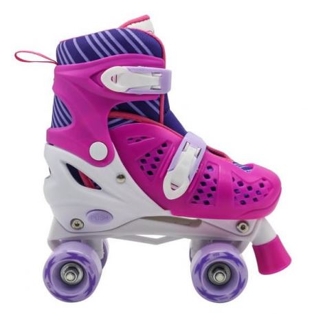 PATIN 4R CON LUZ EXTENSIBLE 28-32 - 3 COLORES