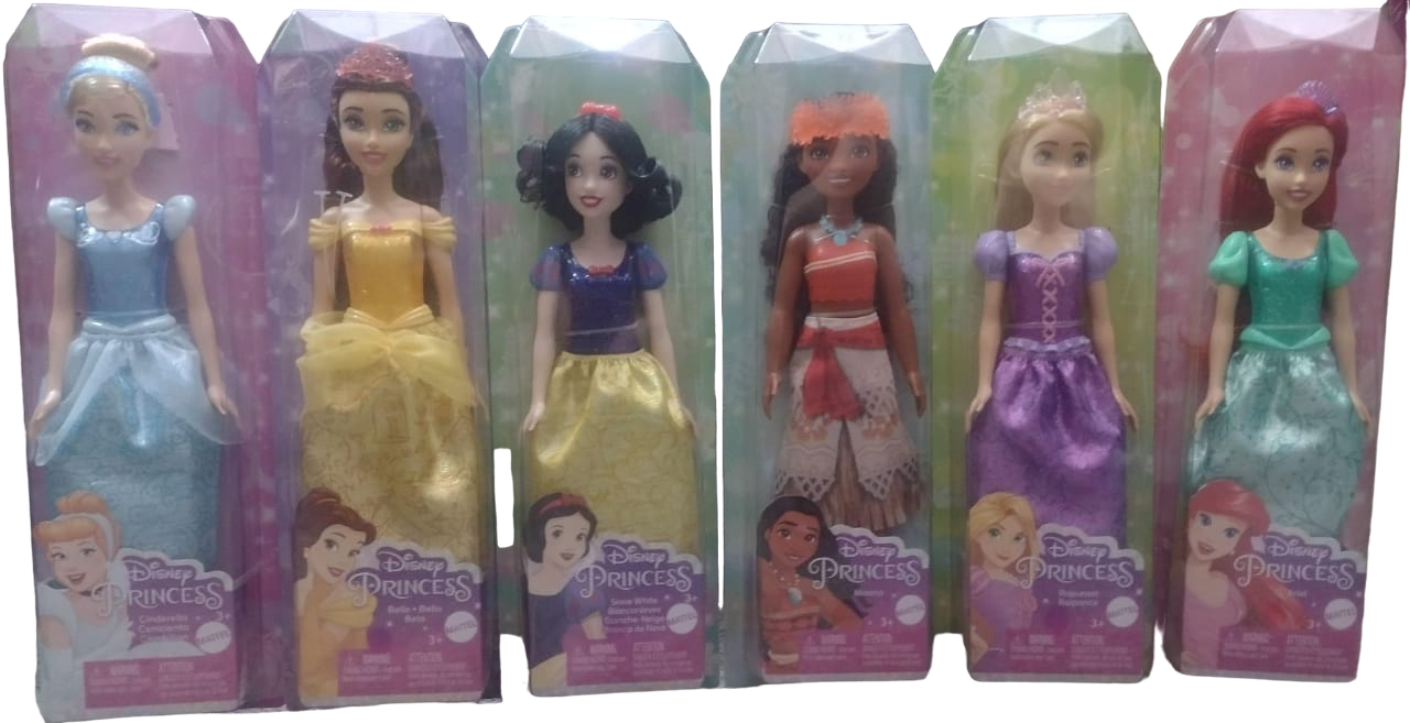 MUÑECA PRINCESAS DISNEY - 6 MODELOS