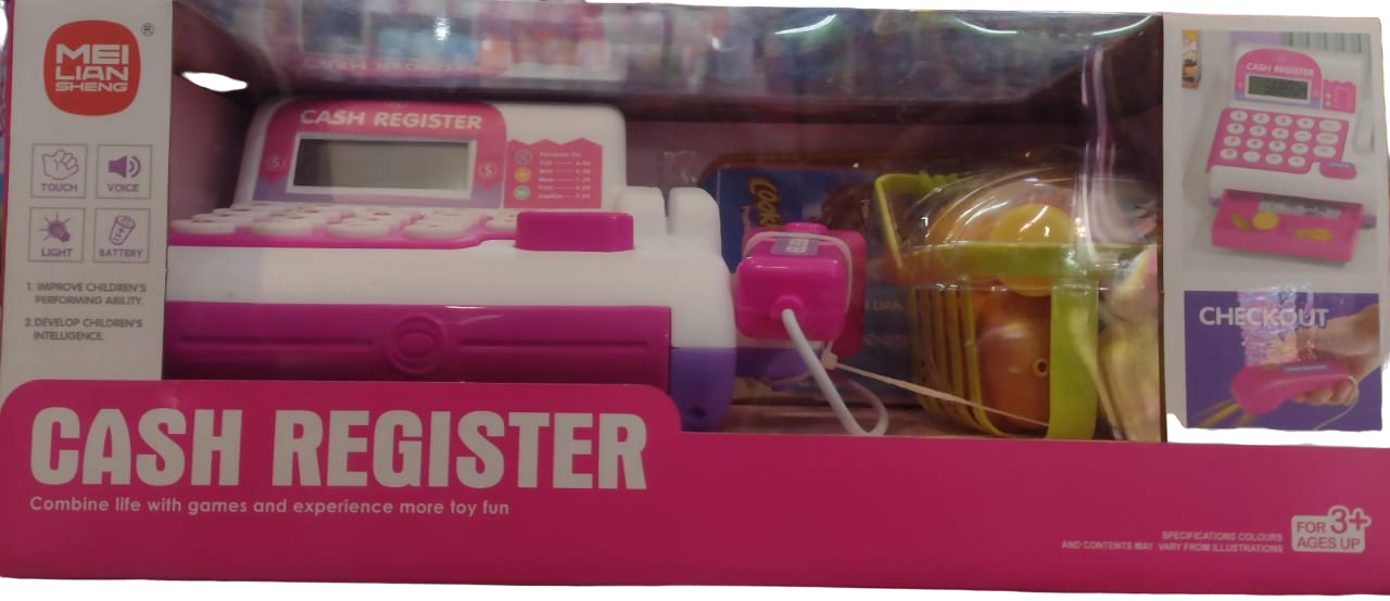 REGISTARDORA ROSA CON ACCESORIOS