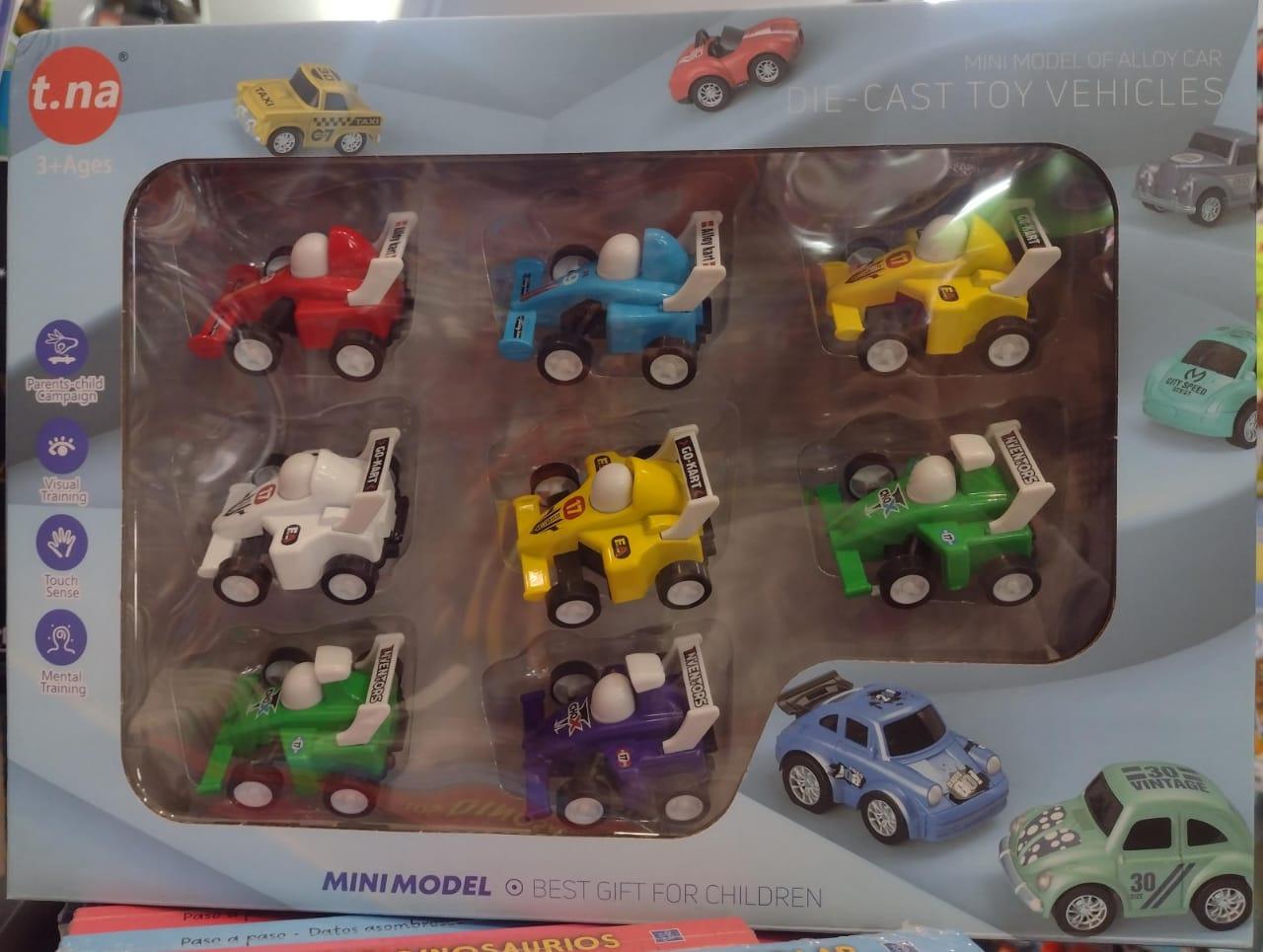 SET FORMULAS X8 METAL EN CAJA