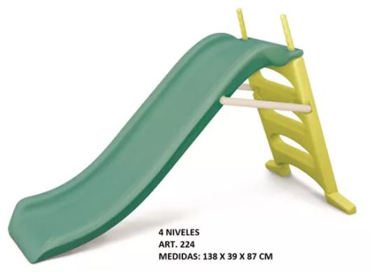 TOBOGAN PICCOLO 3 ESCALONES - 4 NIVELES