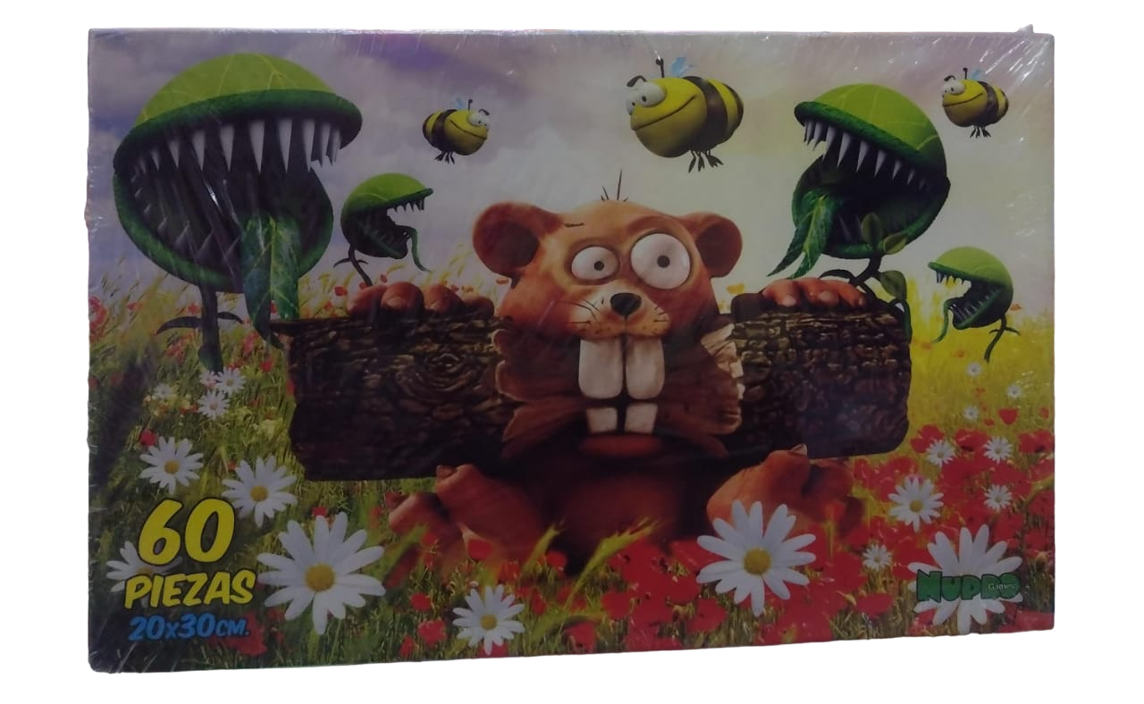 PUZZLES X60 PIEZAS - UNICOS