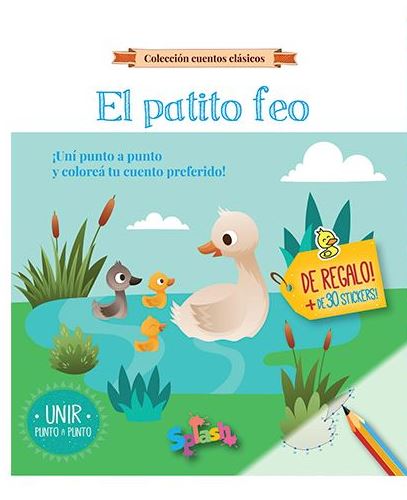 LIBRO CON STICKERS EL PATITO FEO