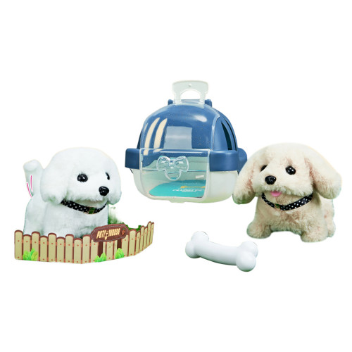 PERRITO CON MOVIMIENTO Y SONIDO EN VALIJA - MODELOS SURTIDOS