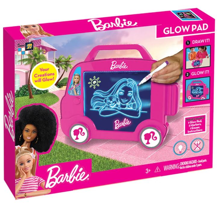 GLOW PAD BARBIE 35CM
