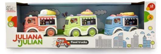 JULIANA Y JULIAN CITY CARS FOOD TRUCKS X3