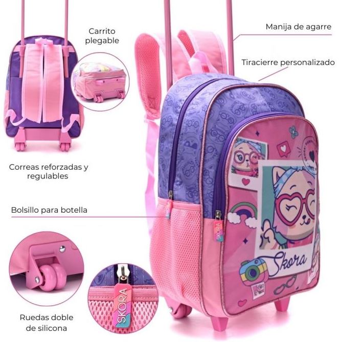 MOCHILA CARRO 16