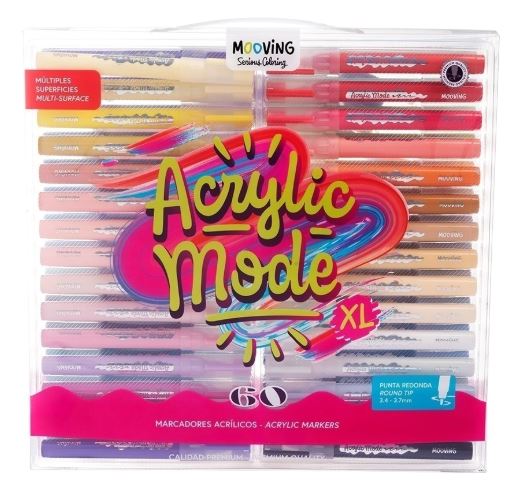 MARCADORES ACRILICOS X60