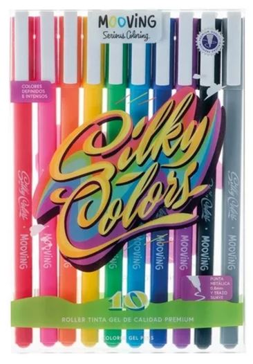 COLORING ROLLER TINTA GEL X10