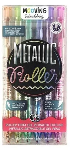 ROLLER RETRACTIL TINTA GEL X6 OUTLINER
