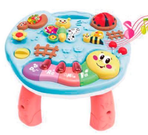 MESITA 2EN1 INSECTOS CON LUZ Y SONIDO