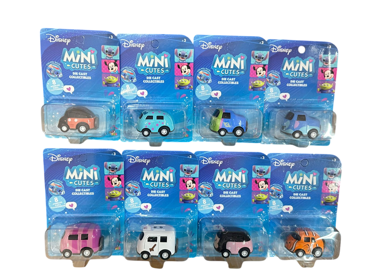 MINI CUTES VEHICULOS DISNEY X1 BLISTER