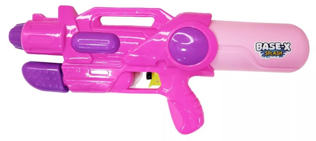 PISTOAL DE AGUA 33CM ROSA - CELESTE - 2 COLORES
