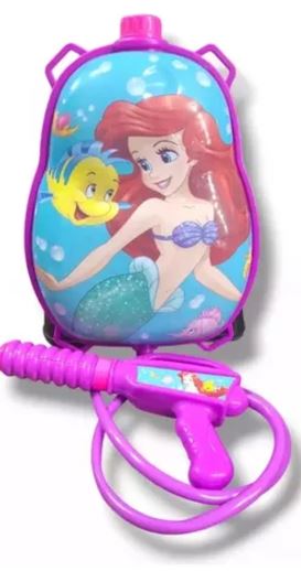 PISTOLA AGUA CON MOCHILA PRINCESA