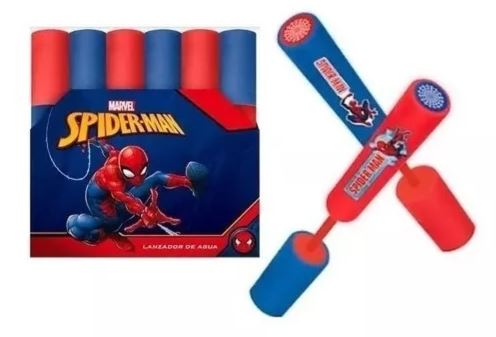 LANZA AGUA 30CM SPIDERMAN - 2 COLORES