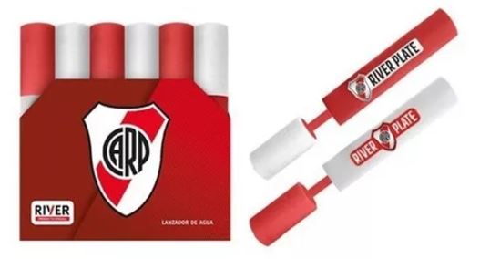 LANZA AGUA 30CM RIVER PLATE - 2 COLORES