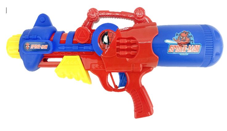 PISTOLA DE AGUA SPIDERMAN 50CM